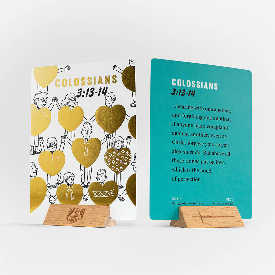 Unity Illustrated Bible Cards - Re-vived