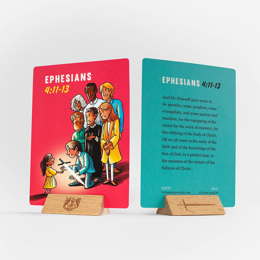 Unity Illustrated Bible Cards - Re-vived