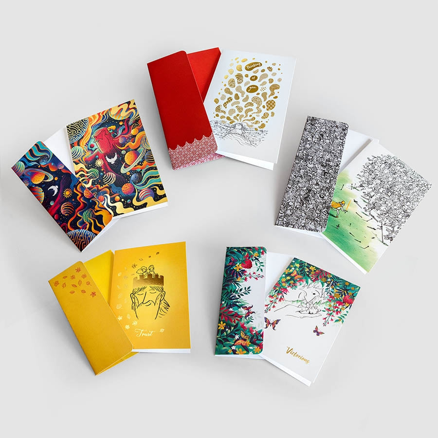 Victorious Greeting Cards (5 pack) - Re-vived