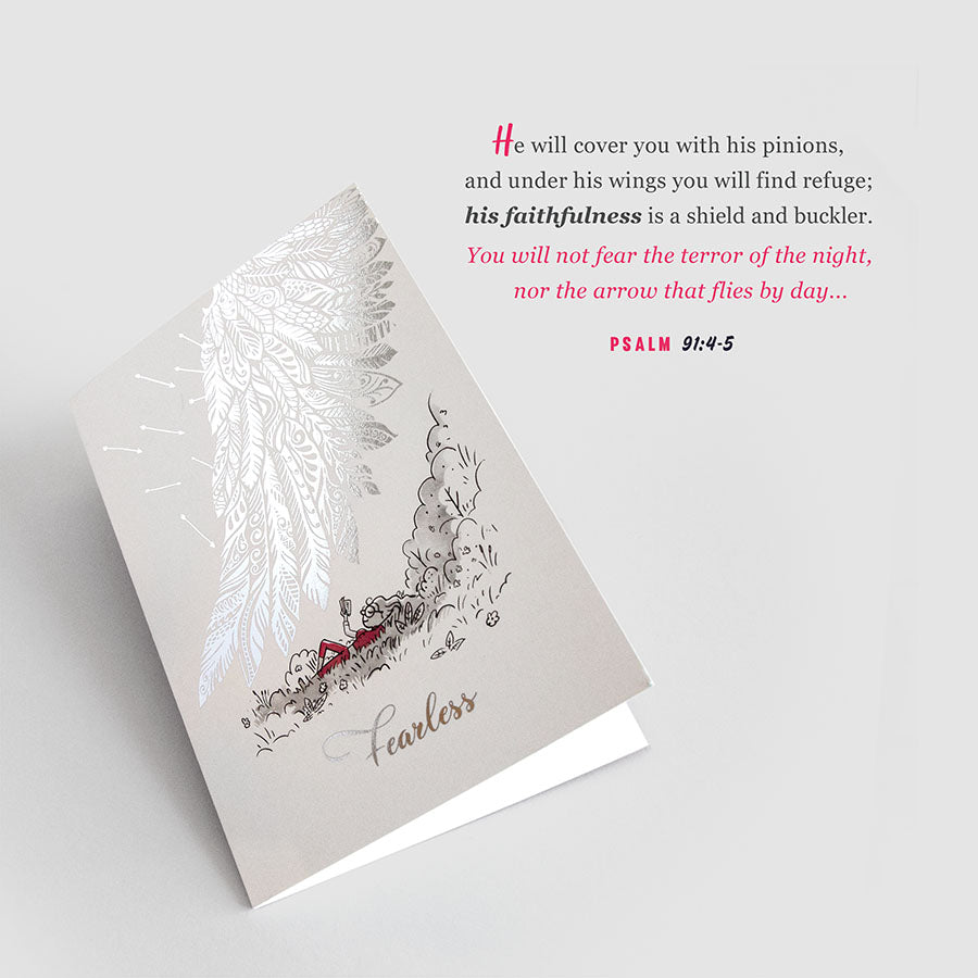 Fearless Greeting Cards (5 pack) - Re-vived