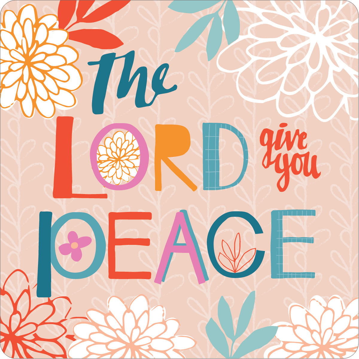 Give You Peace Coaster - Re-vived