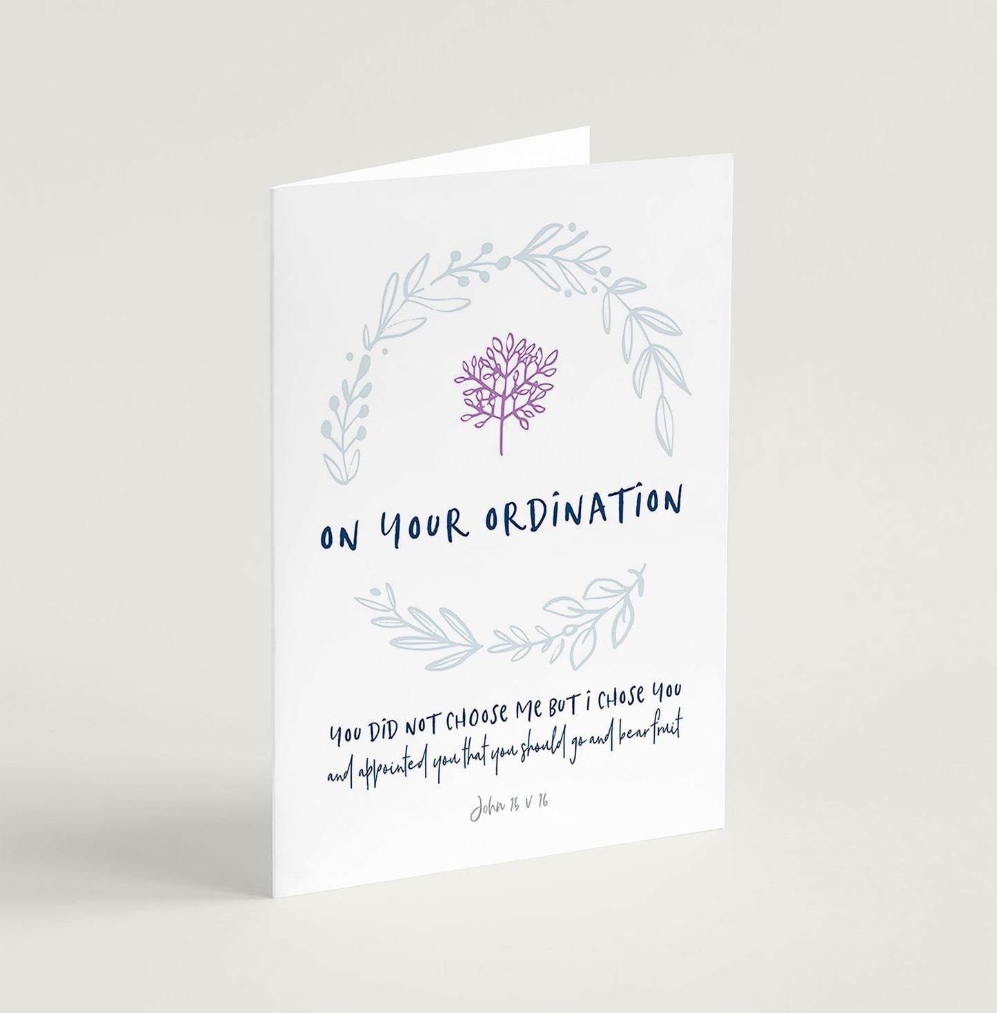 On Your Ordination Greeting Card - Re-vived