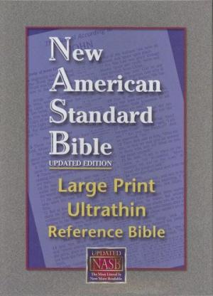 NASB Large Print Ultrathin Reference Bible - Re-vived