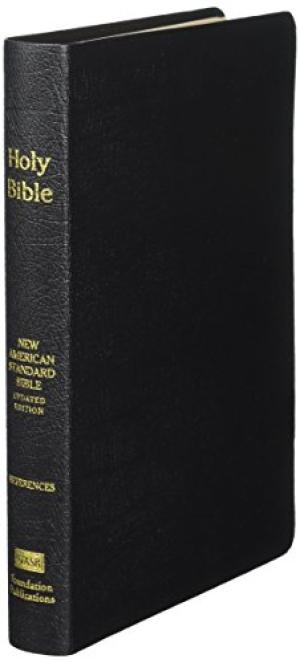 NASB Large Print Ultrathin Reference Bible - Re-vived