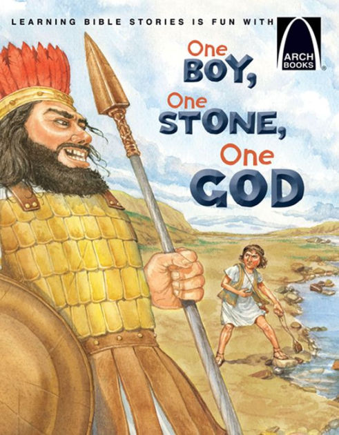 One Boy, One Stone, One God (Arch Books) - Re-vived