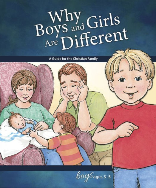 Why Boys And Girls Are Different: For Boys Ages 3 5   Learni - Re-vived