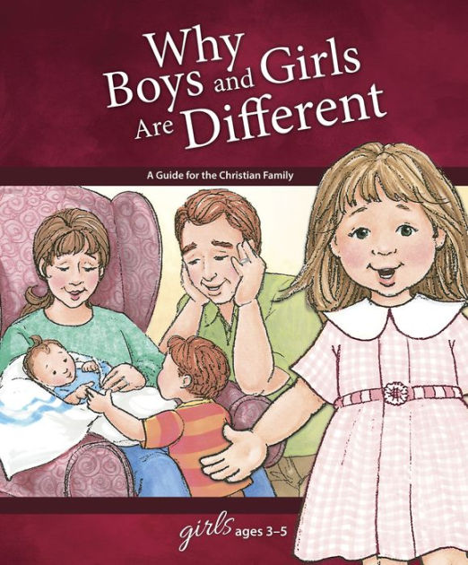 Why Boys And Girls Are Different: For Girls Ages 3 5   Learn - Re-vived