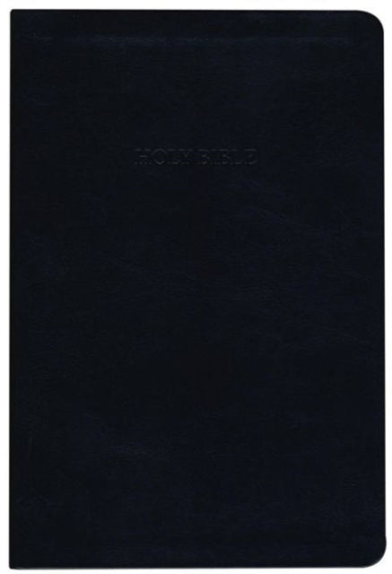 KJV Large Print Thinline Reference Bible, Flexisoft, Black - Re-vived