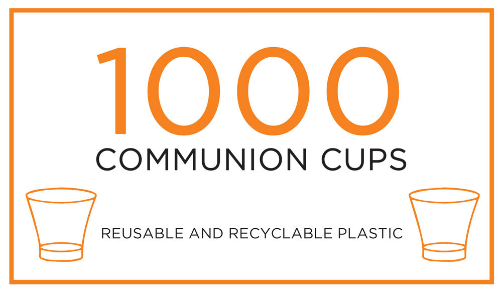 CLC Communion Cups - Pack of 1000