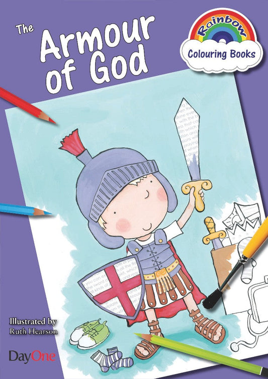 Armour Of God Colouring Book - Re-vived