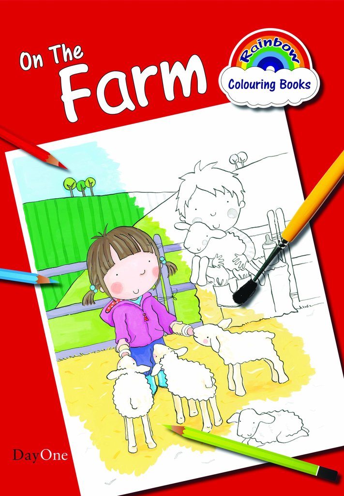 On the Farm Colouring Book - Re-vived