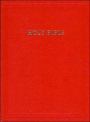REB Lectern Edition With Apocrypha Red Imitation Leather - Re-vived