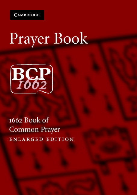 Book Of Common Prayer (BCP) Enlarged Edition, Burgundy - Re-vived