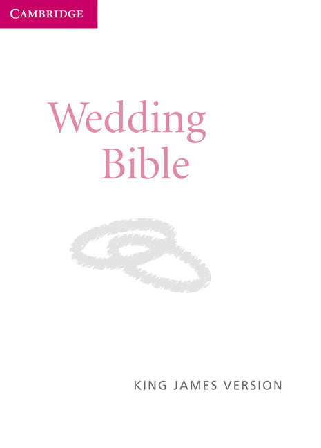 KJV  Wedding Bible, White Imitation Leather - Re-vived