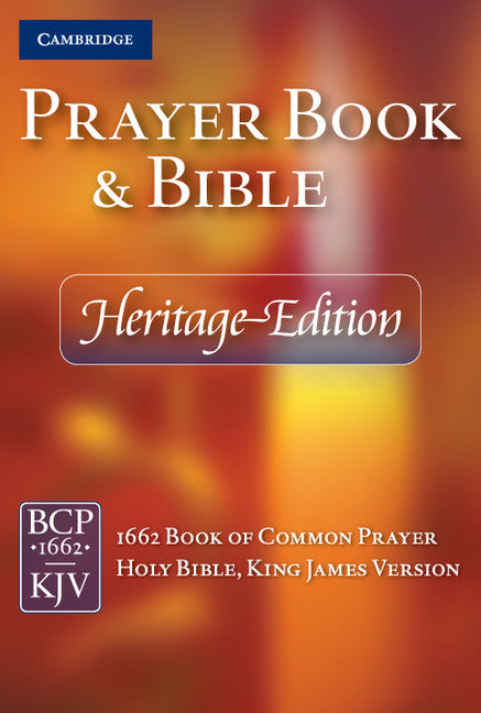 Heritage Edition Prayer Book And Bible - Re-vived