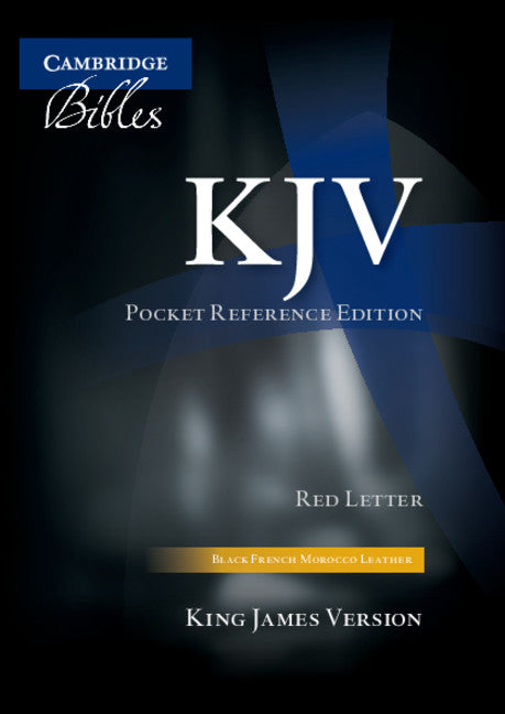 KJV Pocket Reference Edition, Black, Indexed - Re-vived