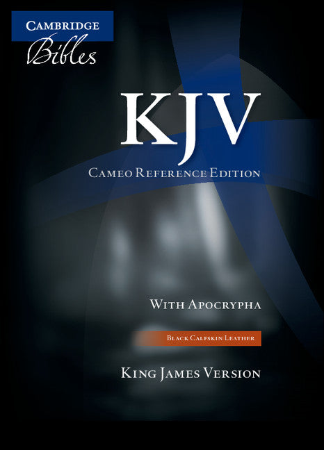 KJV Cameo Reference Edition With Apocrypha Kj455:Xra Black C - Re-vived