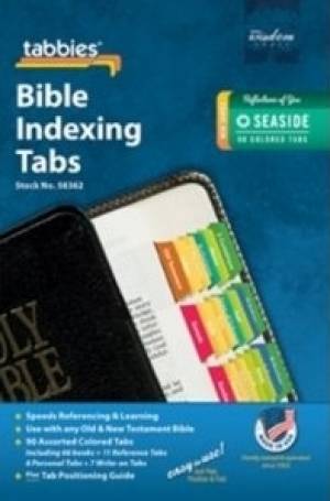 Bible Index Tabs Seaside Colors - Re-vived