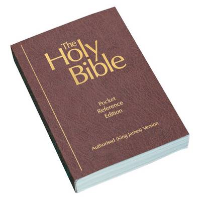 KJV Pocket Reference Bible, Burgundy - Re-vived