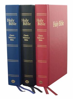 KJV Classic Reference Bible, Black - Re-vived