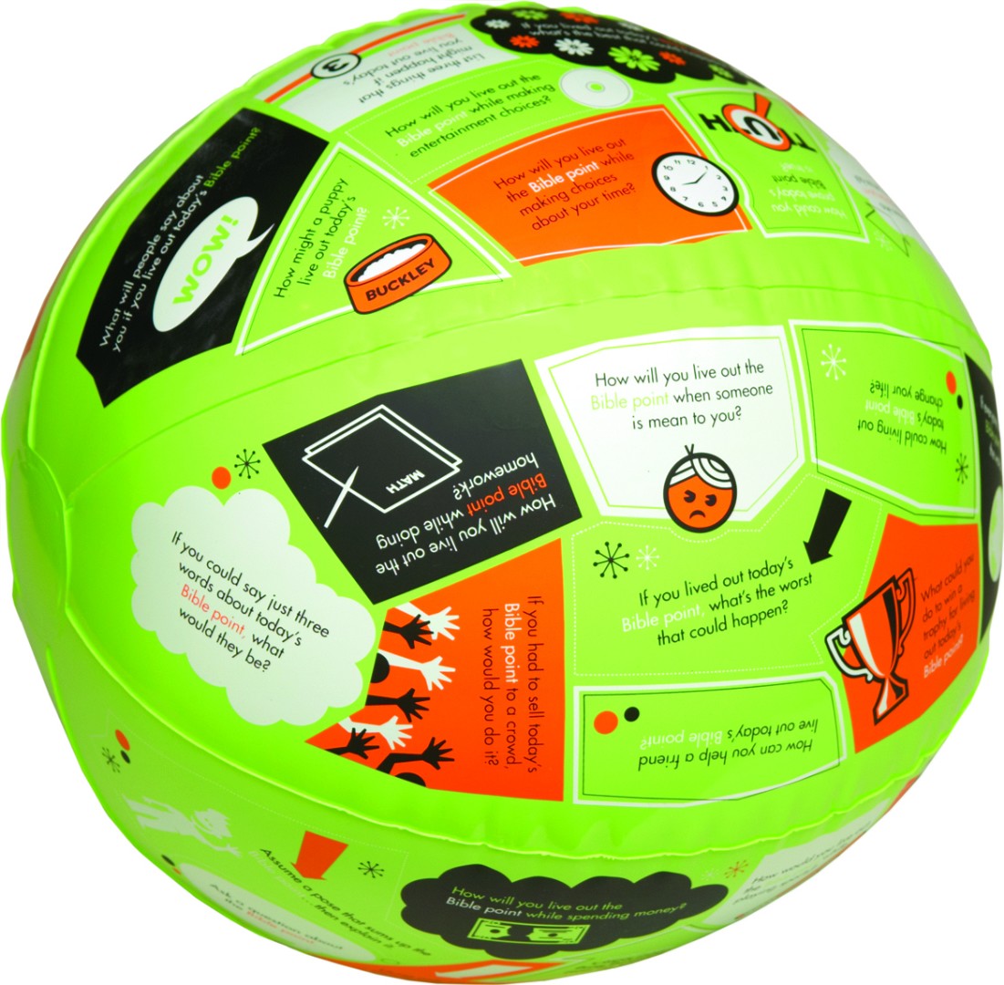 Throw and Tell: Life Application Ball - Re-vived