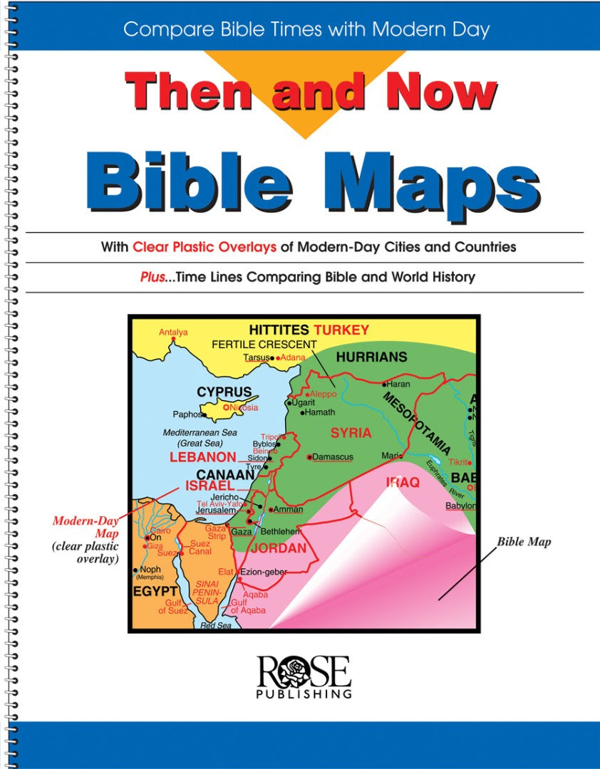 Then & Now Bible Mapbook - Re-vived