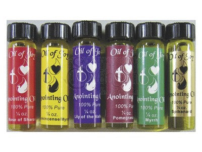Anointing Oil Assorted Pack of 6 - Re-vived