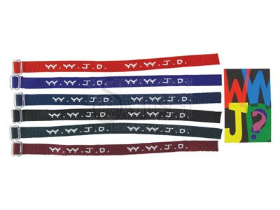 WWJD Assorted Bracelets (Pack of 12)