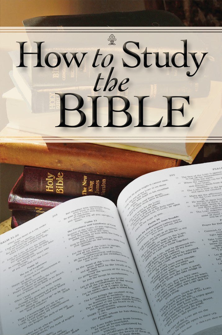 How to Study the Bible - Re-vived
