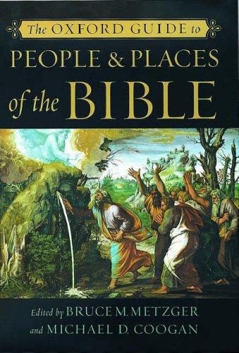 The Oxford Guide to People and Places of the Bible - Re-vived