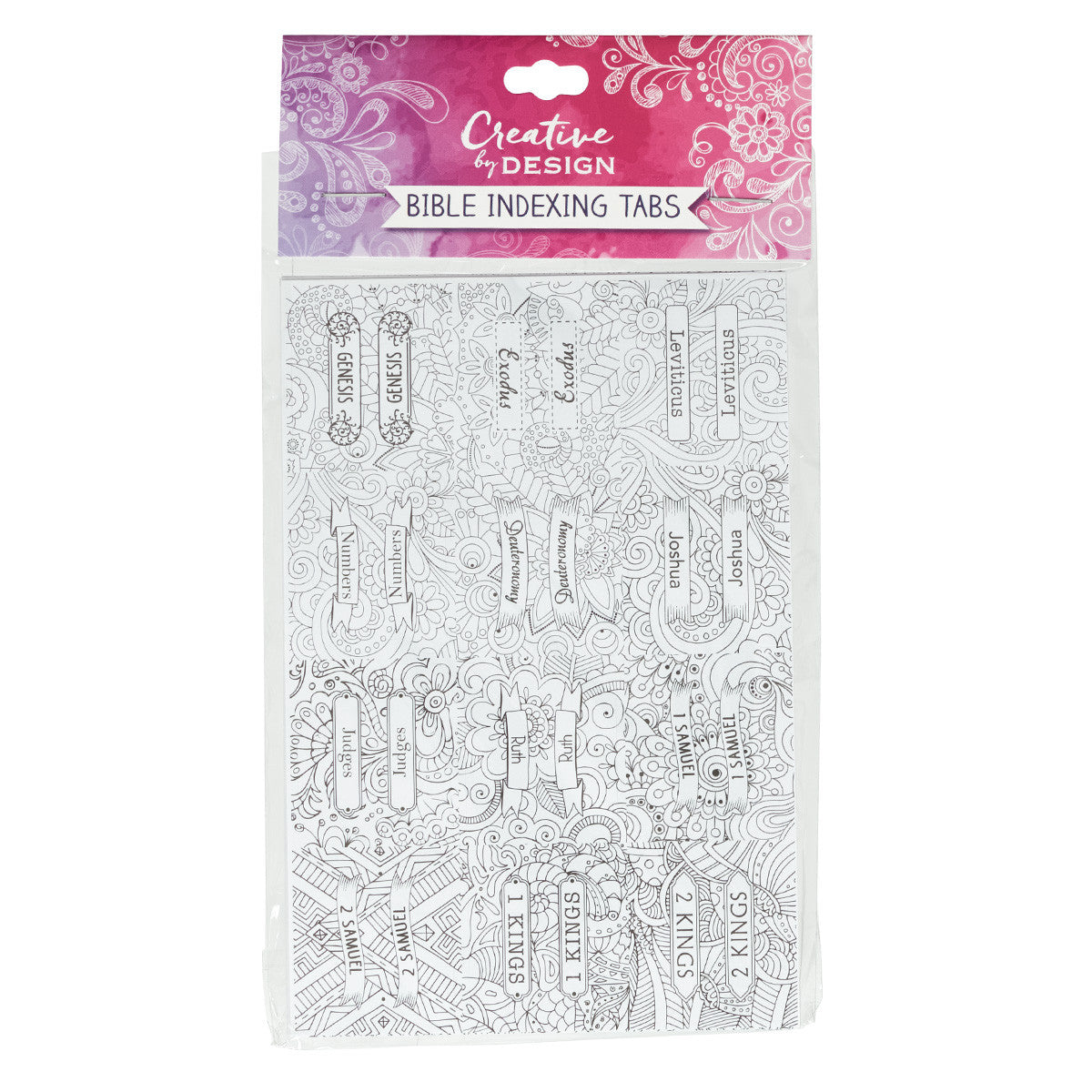 Colouring Bible Indexing Tabs - Re-vived