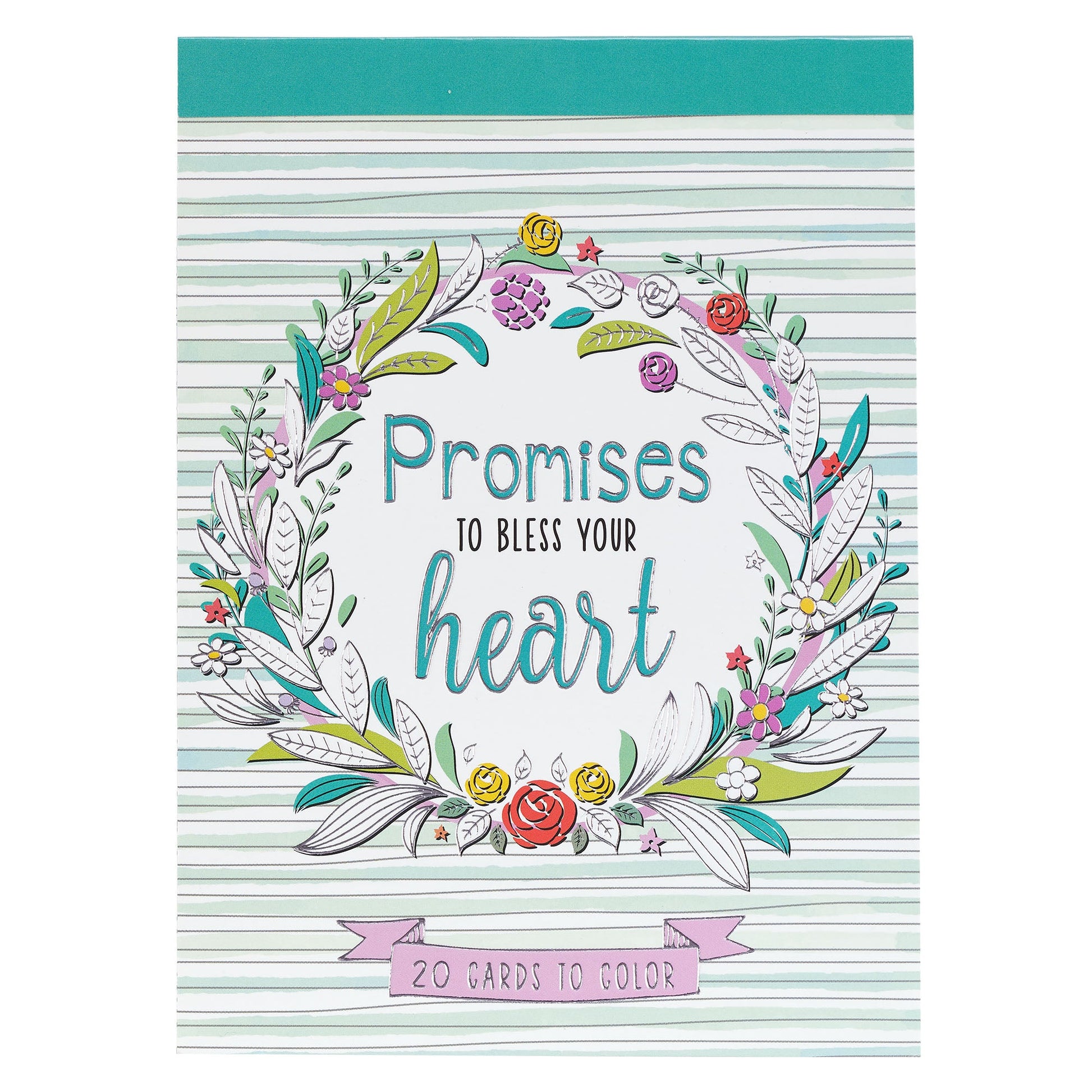 Coloring Card Book: Promises to Bless - Re-vived