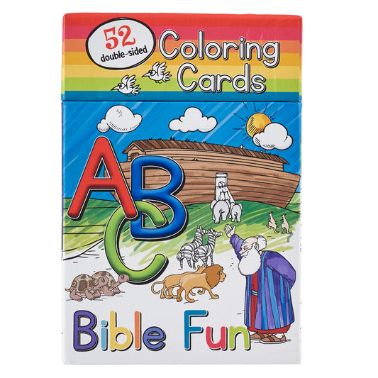 Colouring Cards: ABC Fun - Re-vived