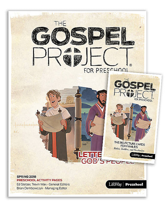 Letters To God's People: Preschool Activity Pack Spring 18 - Re-vived