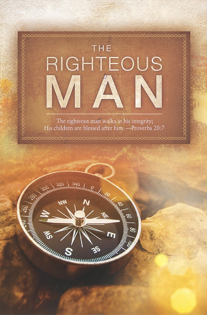 Righteous Man Bulletin (Pack of 100) - Re-vived