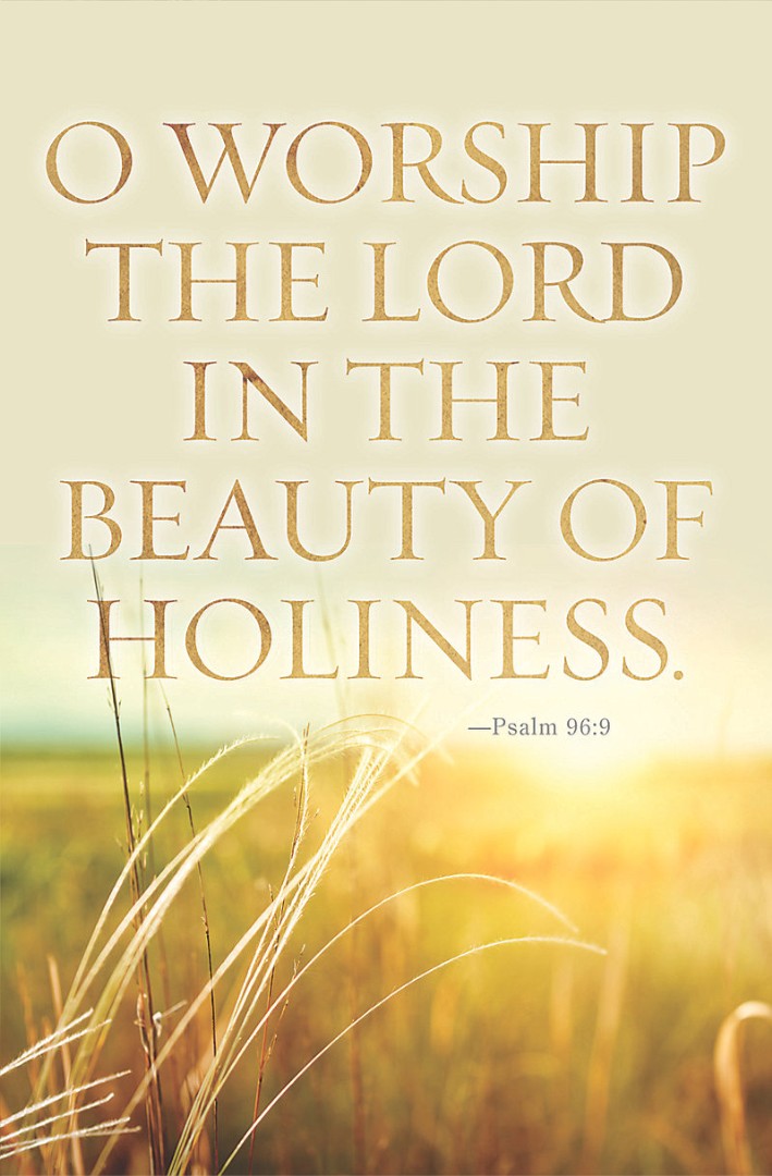 O Worship The Lord Bulletin (Pack of 100) - Re-vived
