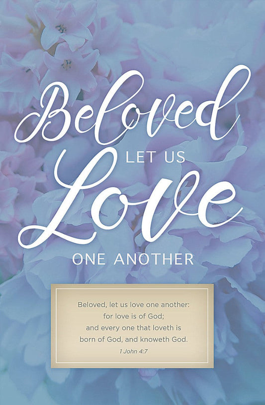 Let Us Love One Another Bulletin (Pack of 100) - Re-vived