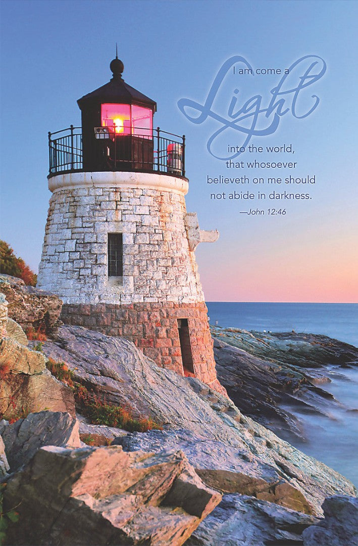 I Am Come A Light Bulletin (Pack of 100) - Re-vived