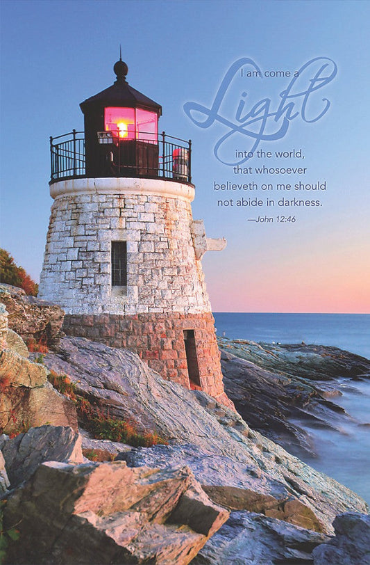 I Am Come A Light Bulletin (Pack of 100) - Re-vived