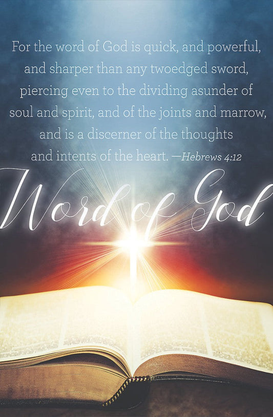 Word Of God Bulletin (Pack of 100) - Re-vived