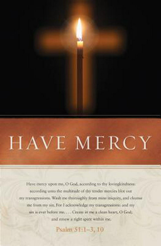 Have Mercy Bulletin (Pack of 100) - Re-vived