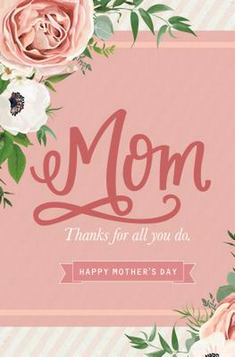 Thanks Mom For All You Do Bulletin (Pack of 100) - Re-vived