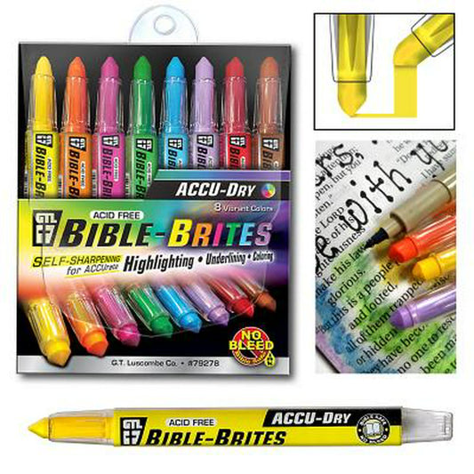 Acu-Dry Bible Brites Set Of 8 - Re-vived