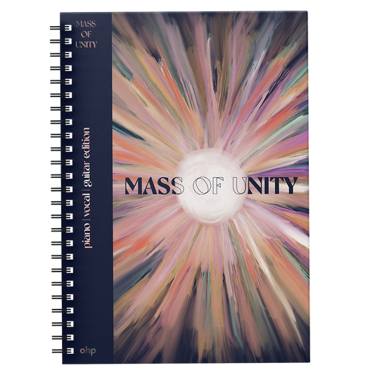 MASS OF UNITY | Official Sheet Music Book - Piano/vocal/Guitar