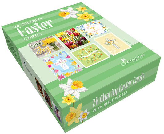 Easter Charity Assorted Boxed Cards (pack of 20) - Re-vived