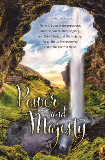 Power and Majesty Bulletin (Pack of 100) - Re-vived