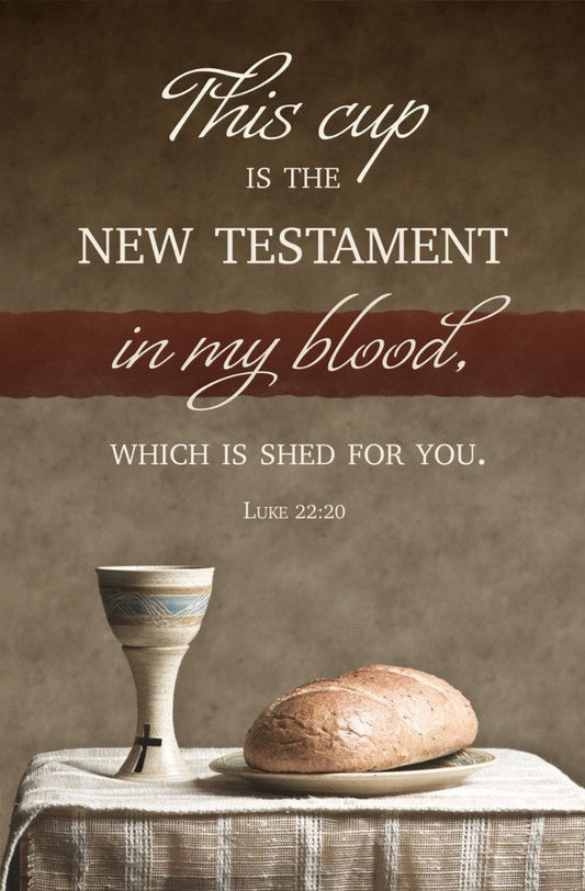This Cup Communion Bulletin (pack of 100) - Re-vived