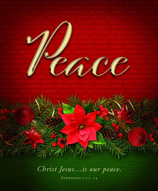 Peace Advent Large Bulletin (pack of 100) - Re-vived