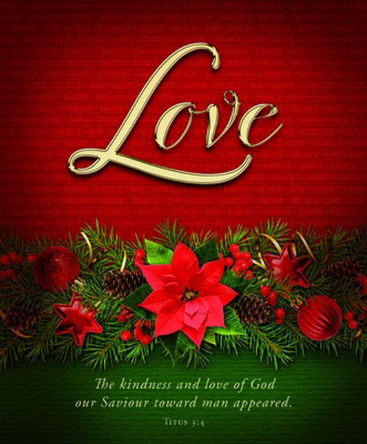 Love Advent Large Bulletin (pack of 100) - Re-vived