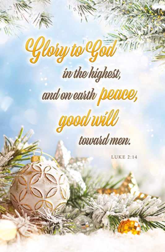 Glory to God in the Highest Bulletin (pack of 100) - Re-vived